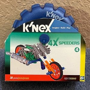 K’nex 4X Speeders 4 10317 New